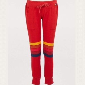 Aviator Nation NWOT Women's Moto Stripe Sweatpants (M)